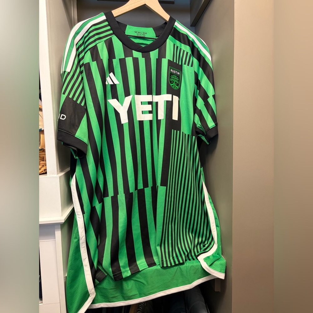 NWOT Austin FC 2023-24 Authentic Home Kit